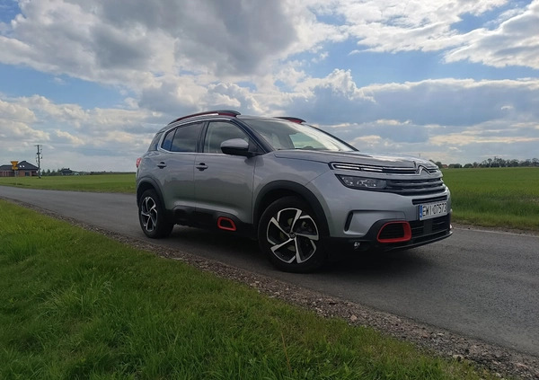 Citroen C5 Aircross cena 82900 przebieg: 78000, rok produkcji 2019 z Wieluń małe 631
